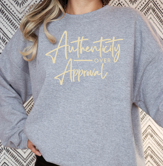 Authenticity/Approval Crewneck